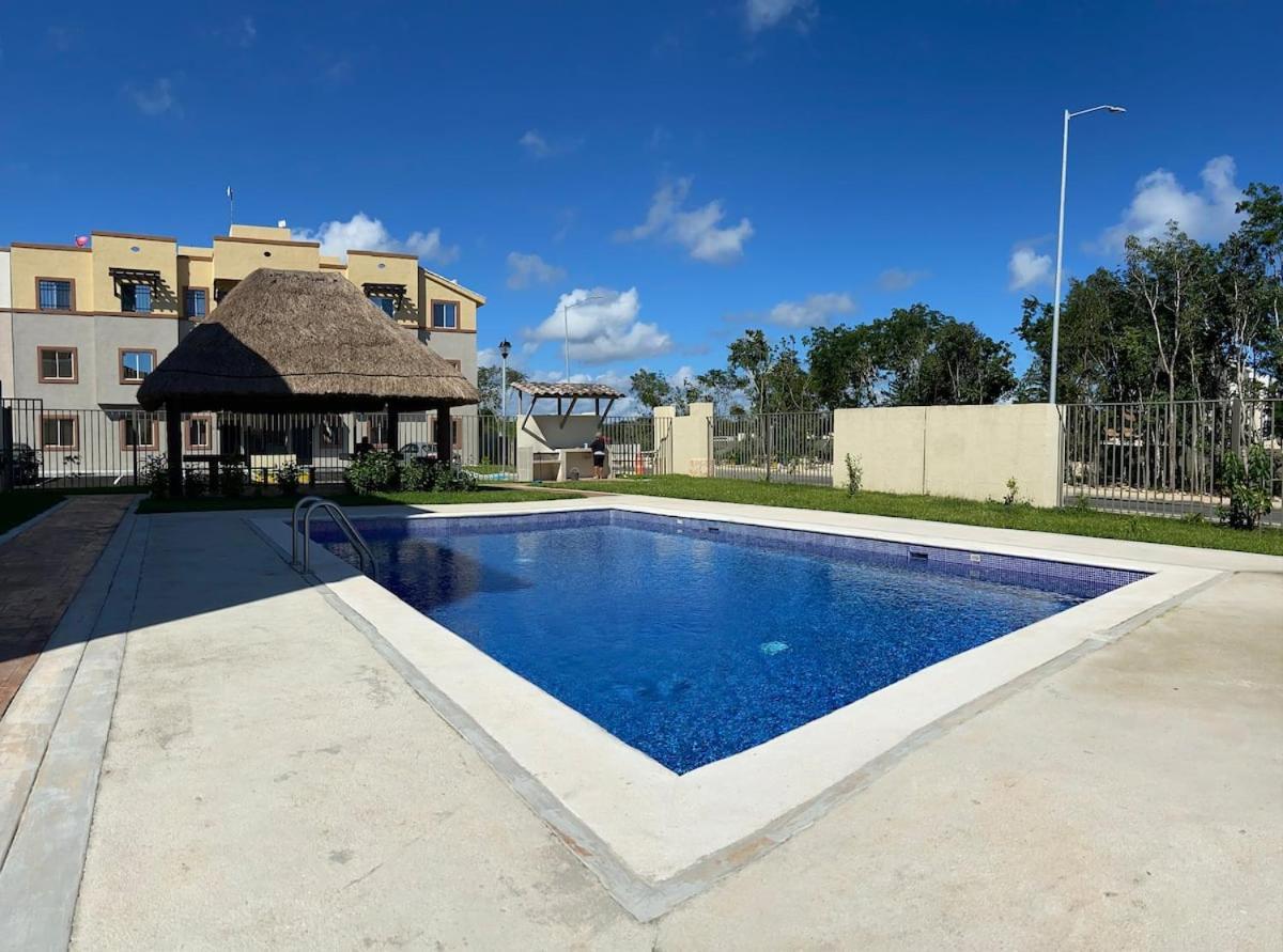 Angels Beach Condo Con Piscina, Parking Y Parque Плая-дель-Кармен Экстерьер фото